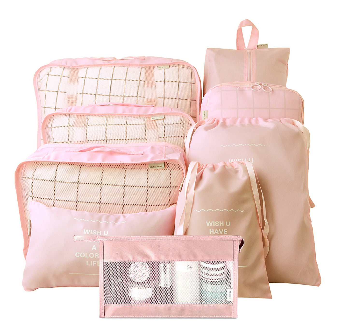 Luggage Storage Bag Travel Goods Storage Set